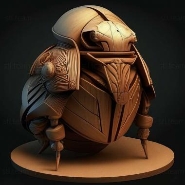 3D model Scarabaeini (STL)